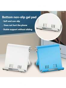 One Portable Folding Phone Stand, Made Of ABS Material, Suitable For Storing And Carrying Smartphones And Tablets. - Support - View 10