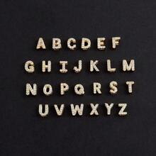 1pc New Classic Initial Cherry Pendant Golden Stainless Steel Chain Bracelets For Women - Yellow Gold - View 4