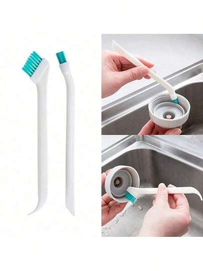 1/2 chiếc chổi cọ nhà bếp đa năng tối giản, màu trơn, lông bền, thiết kế xoắn ốc thủ công, không cần điện, dùng để làm sạch chai lọ, cốc, hũ, dụng cụ vệ sinh nhà cửa, món quà hữu ích cho Ngày của Mẹ, Ngày của Cha, Năm mới, Lễ tốt nghiệp.