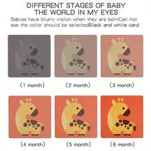20pcs (40 Sides) Black & White High Contrast Baby Visual Stimulation Cards, Newborn Early Education Flashcards, Color Tracking And Cognitive Development Toys Suitable For 0-36 Months Infants, Montessori Sensory Learning Cards, Perfect Holiday Gift - Multicolor - View 7