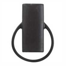 Colorful Silicone Lighter Protective - Durable, Scratch-Resistant, Non-Slip Design With Drawstring Closure, Storing Accessories And Lighters | Colorful Lighter | Silicone Material VY31 - màu đen - Xem 3