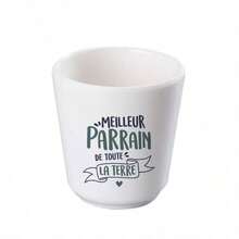 1 Cốc nước Melamine, dung tích khoảng 210ml, cốc nước in hình, cốc sứ in hình, cốc trà in hình, quà tặng ý tưởng tuyệt vời. - trắng - Xem 18