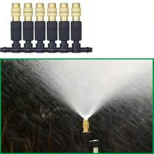 Automatic Drip Irrigation Set, Equipped With Brass Atomizing Nozzle, Suitable For Lawns, Potted Plants And Greenhouses, Lawn Automatic Drip Irrigation System, Potted Plant Greenhouse - Irrigation Kit - View 8