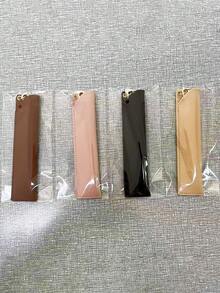 便携式油漆笔袋，触控笔收纳袋挂件，带扣笔盒，商务办公笔，按压式签名笔，0.5mm黑色墨水凝胶笔，金属复古笔杆，速干。（1支按压式签名笔 + 1支带收纳袋的笔） - 荔枝紋 - 查看 9