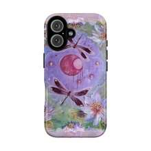 Whimsigoth Aesthetic Dragonfly 2-In-1 Film Phone Case Frosted For IPhone 17 Air/16/15/14/13/12 Pro Max 14 15 16 17 Plus 11/X/Xsmax/Xr/7/8/Se Thickened Double-Layer Drop-Proof Protective Case Anti-Yellowing And Bright Colors - 黑色 - 查看 2