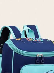 Fashionable New Cute Versatile Cartoon Dinosaur Backpack, Children Backpack - Multicolor - View 3