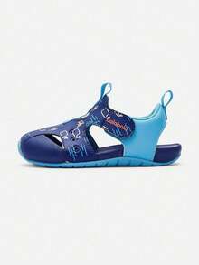 Balabala Kids Sports Sandals Boys And Girls Summer Breathable Non-Slip Comfortable Beach Shoes Purple - Ocean Blue - View 4