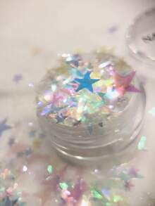 Y2K Style Japanese Nail Art Decorations, Colorful 3D Pentagram Design, Cute & Versatile, Fashionable Artistic Accessories Suitable For Parties, Valentine's Day, Dates, Trips, DIY Nail Art Decorations, Nail Supplies Nails - Multicolor - View 6