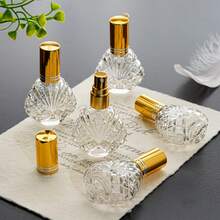 1/2/4pcs 15ml Refillable Glass Spray Bottles With Funnel And Dropper, Suitable For Fragrance, Fragrance, Lotion, Essential Oils - Multicolor - View 2