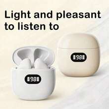 TWS迷你无线耳机 游戏蓝牙耳机 带麦克风 降噪 高保真低音耳机 - 查看 5