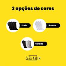 Meia Lupo Sport Cano Curto 3225-089 C/3 - Branco - Visão 4