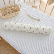 Baby Side Lying Pillow, Muslin Cylindrical Pillow, Infant Cuddle Pillow, Removable & Washable, Newborn Anti-Roll Pillow - Multicolor - View 12