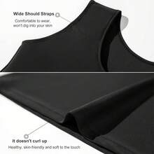 Vendaje para el pecho para FTM, estilo de tanque largo para un apoyo cómodo - Blanco - Ver 3