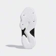 Adidas New Men's Casual High-Top Basketball Shoes - Black and White - View 5