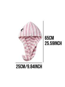 Sanrio Diagonal Hair Drying Cap,Kuromi,Pompompurin,Super Absorbent,Quick Dry,Soft Fabric,Anti-Frizz,Reduces Hair Damage,Portable,Lightweight,For Long Thick Hair,Curly Straight Hair Friendly,Gentle On Hair,Estt, Forcair, Travelt, 3kd Style,Sanrio Fans Essential,Collectible Merchandise,Great Gift Idea,Hair Care Accessory,Daily Use Must Have - 彩色 - 查看 14