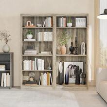 Bookcase - สีขาวงาช้าง - ดู 3