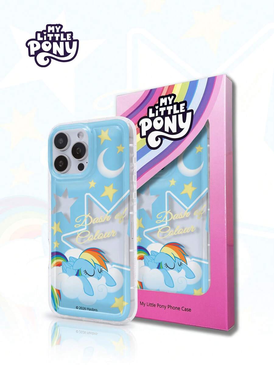Hasbro MY LITTLE PONY 官方正品卡通少女手机壳，全新透明款，兼容三星Galaxy系列/苹果17、17 Air、17 Pro、17 Pro Max、11、12、13、14、15、16 Pro、16 Pro Max、14 Plus、15 Plus、16 Plus、15 Pro Max、16 Pro、16 Pro Max、XR - 無色 - 查看 1