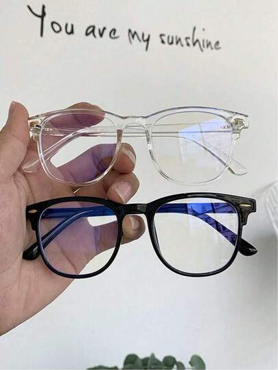 2 Pairs Computer/Reading/Gaming/TV/Phone Glasses, Unisex