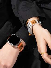 1条透气尼龙表带，带表扣，适用于 42mm、44mm、45mm、46mm、49mm，耐用运动智能手表替换表带，兼容Ultra2、Ultra SE2、SE 11、10、9、8、7、6、5、4、3、2、1系列 - 常規款 - 查看 11