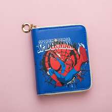 Disney/Spider-Man Spider-Coin Purse, Avengers Hero Coin Purse, Card Holder, Leather Wallet - Multicolor - View 10