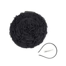 1Pc Fascinators Hats For Women Multilayer Pearl Flat Derby Hat Tea Party Cocktail Kentucky With For Party - Multicolor - View 10