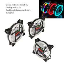 3pcs 120mm Case Fan Double Aperture Silence 16 LED Beads High Brightness Computer Case Fans for Computer - Ver 4