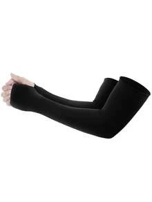 4pcs/1 Pair Beister UV Protection Cooling Arm Sleeves, Unisex Summer Outdoor Sun Protection Arm Covers With Thumb Hole - Multicolor - View 9