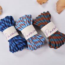 6mm Polyester Braided Rope | 196.85 Inches Per Roll, Vibrant Fashion Colors, Suitable For Crafts, Tent Ropes And Various Holiday Decorations - 6mm Rope - View 5