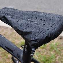 1pc Universal Bicycle Seat Cover | Heavy-Duty High-Quality PVC Material, Anti-UV And Anti-Corrosion, Easy-Clean Design With Anti-Slip Base, Suitable For Road Bikes, Mountain Bikes, Bicycles, Slow Bikes - Fashionable Design, Compatible With Most Bicycle Seats - Multicolor - View 7