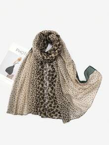 1pc Summer New Wave Dot Love Printed Scarf Women's High End Fashion Scarf Baotou Long Scarf Daily Air Conditioning Room Travel Sunscreen Shawl And Family Festival Gift - Multicolor - View 13