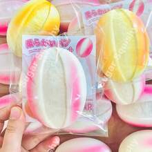 糖果软萌新品 - 双色裂纹面包 - 慢回弹挤压玩具 - 热门减压玩具 - 生日礼物 - 节日礼物 - 彩色 - 查看 6