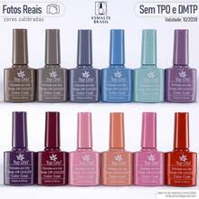 Kit Of 12 LED UV Gel Nail Polishes, Collections For Manicure, 12ml - 彩色 - 查看 1