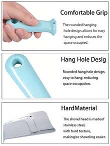 Stainless Steel Ice Scraper, Refrigerator Defrosting Tool, Household Cleaning Small Tool, Ice Shovel, Vegetable Cutter - Multicolor - View 5