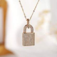 Lock-shaped Pendant