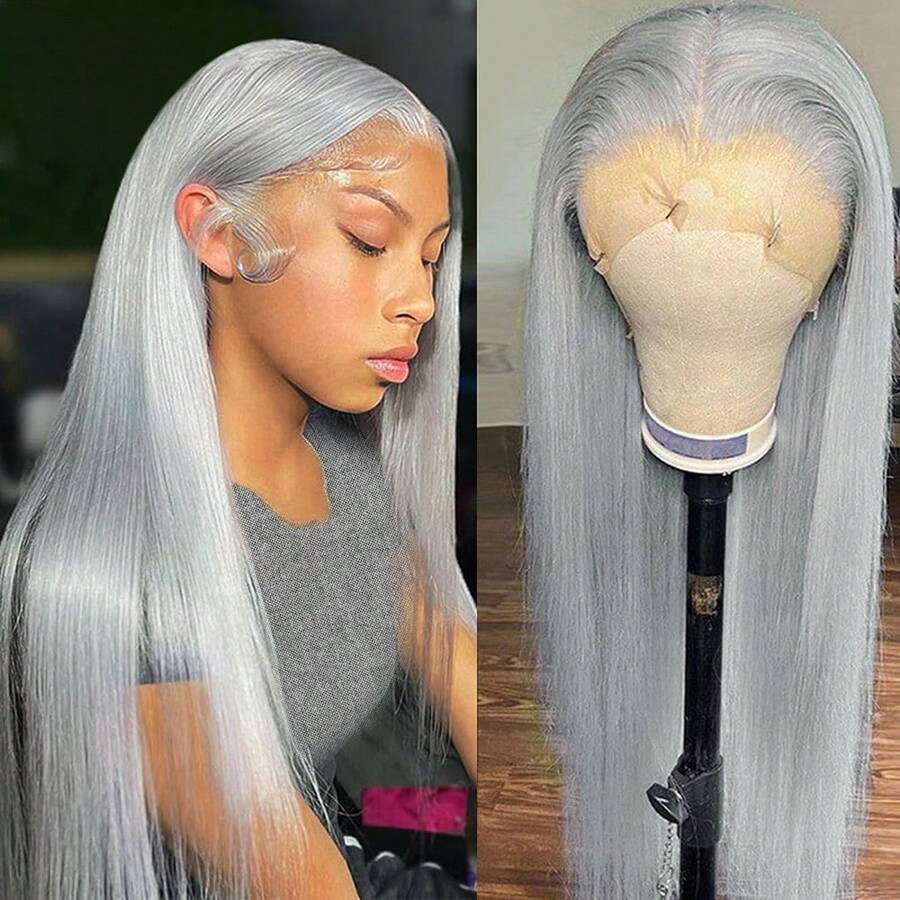 613 Blonde Lace Front Wig, 13x4 Straight Hairline, No Glue Needed, Adjustable Parting, Silky Straight, 20/22/24/26 Inches, 180% Density, Natural Looking, Same Day Shipping