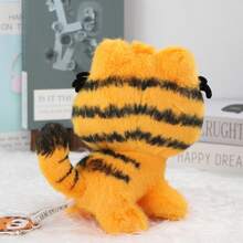 GARFIELD 1个19厘米站立/坐姿经典加菲猫毛绒玩具可爱柔软玩偶可爱圣诞节生日礼物英语培训机构道具 - 彩色 - 查看 6