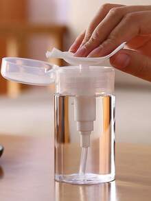 1/2/3pcs Makeup Remover Water Refillable Bottles, Transparent Toner Bottles, Cosmetic Nail Polish Remover Empty Bottles - Multicolor - View 5