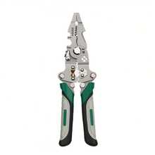 Multifunctional Wire Stripper And Cutter New Model Electrician Special Wire Stripping Pliers Wire Splitting Pliers Wire Wrapping Wire Cutting Wire Crimping - 1個 - 查看 2