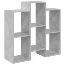Aparador Gris Concreto 90 x 30 x 90 cm - Gris - Ver 9