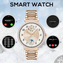 This 2026 Latest Women's Smart Watch Features A Refined And Compact Design, With Functions Including QR Code Scanning, Remote Camera Control, Menstrual Cycle Reminders, Fitness Tracking, Bracelet Password Verification, Always-On Display, And Call Capabilities. It Makes A Perfect Gift Choice. - View 13