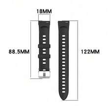Correa de reloj deportiva de silicona de 18 mm compatible con Huawei Watch GT6 GT5 GT4 de 41 mm, accesorio de repuesto para smartwatch, fácil de instalar, suave y cómoda, duradera y de diseño a la moda - Multicolor - Ver 7