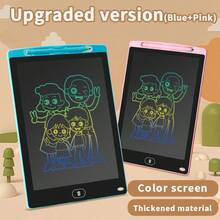 2 Pack 10 Inch LCD Writing Tablet, Colorful Toddler Doodle Board, Reusable Electronic Drawing Pad, Educational Learning Toys For 3 4 5 6 Year Old Boys Girls, Portable Gift For Home School Travel - Pink+Blue - View 4