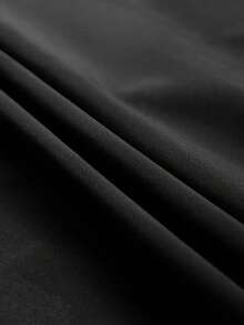 1pc Plus Size Men's Summer Boyfriend Style Running, Fitness, Cycling, Outdoor, Hiking, Exercise Shorts - Black - View 4