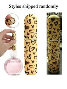 Chai xịt nước hoa 5ml có thể nạp lại - Họa tiết da báo và hoa lá - Bình xịt mini du lịch, thời trang và thanh lịch - Chai nước hoa cao cấp di động - Lý tưởng để sử dụng nước hoa mọi lúc, mọi nơi - Nhiều màu - Xem 12