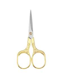 1 pieza Tijeras de acero inoxidable de estilo retro de 5 pulgadas para costura/bordado, con patrón floral, mango cómodo de aleación de zinc, opciones de varios colores (oro/plata/oro rosa/bronce/verde antiguo/multicolor), afiladas y duraderas para cortar hilos, papel, tela, adecuadas para el hogar, la escuela, la clase de manualidades, la sastrería, el DIY de estudiantes, la oficina, regalo del Día de San Valentín, celebración de fiestas - Multicolor - Ver 16