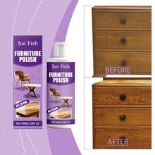 家具抛光剂 - 喷雾蜡保养、除油、增亮、防水，适用于沙发、座椅、木制家具 - 100毫升 - 查看 3