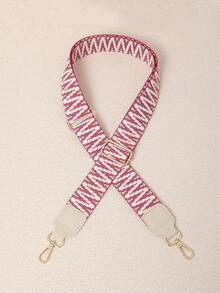 Replacement Bag Strap Adjustable Wide Strap With Black And White Geometric Pattern Perfect For Designer Bags And Everyday Use Cute Girly Stuff - Multicolor - View 13