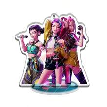 K-Pop Girl Group Merchandise, Chibi-Style Standee - Multicolor - View 5
