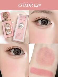 Gege Bear 1 pieza Rubor líquido mate, contorneado facial, de larga duración, ligero, rubor de maquillaje natural desnudo - Multicolor - Ver 10