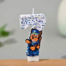 Themed Party Candles, Cute Puppy Birthday Candles, Anniversary Celebration Candles, Themed Party Candles, Birthday Candles, Holiday Party Candles, 0-9 Numeric Birthday Candles - Multicolor - View 9